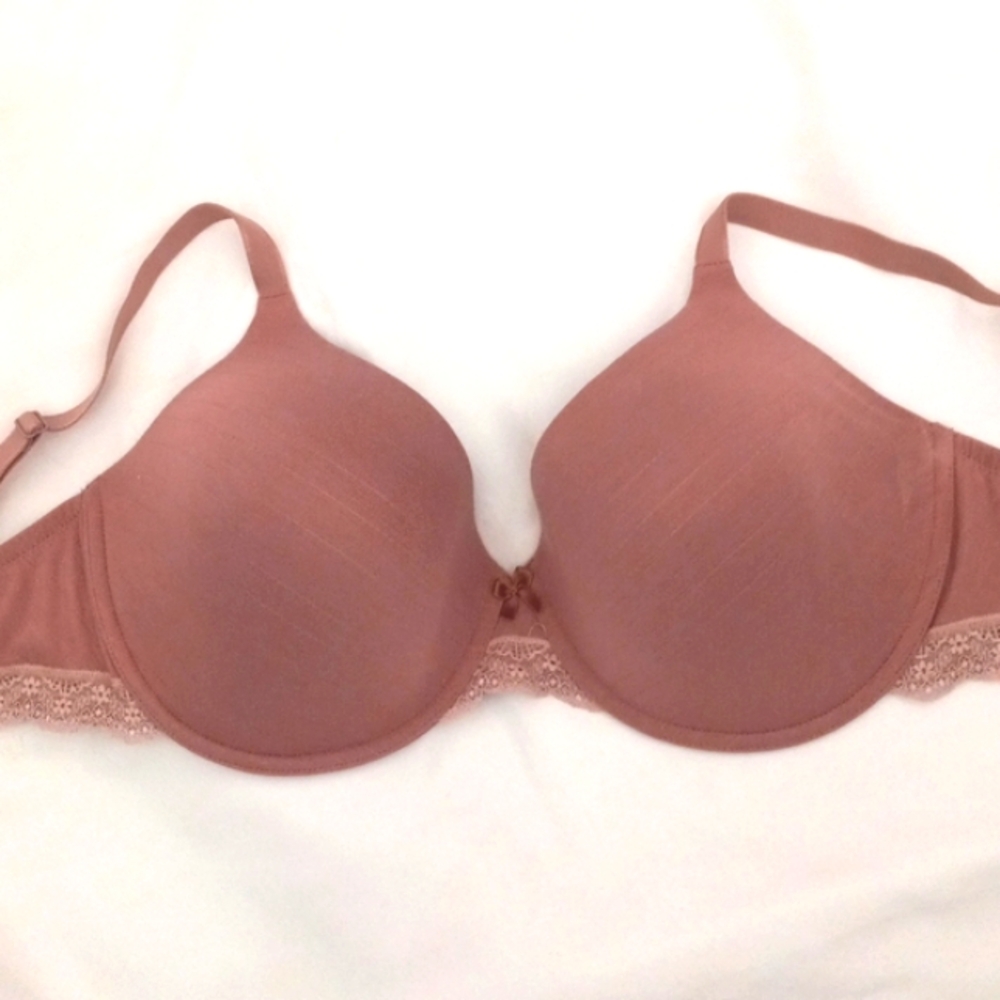 ADORE ME T-Shirt Bra UW Brown 36DDD New